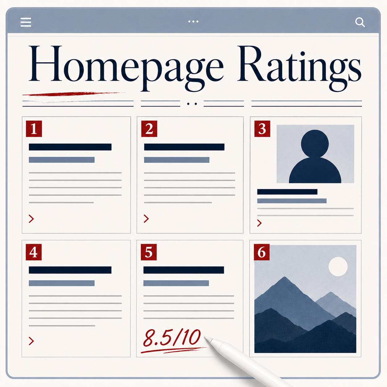 Homepage Ratings logo